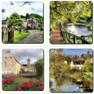 Dunblane 4 Coaster set